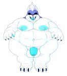  absurd_res animal_humanoid anthro balls belly big_nipples claws darkner deltarune drawpile fangs flaccid foreskin front_view full-length_portrait genitals hi_res humanoid king_spade male monster musclegut muscular muscular_male navel nipples nood1e nude outie_navel overweight overweight_male pecs penis portrait sharp_teeth slightly_chubby solo teeth video_games wide_hips 