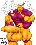  2020 3_fingers achrimecia alakazam anthro balls big_balls big_muscles big_penis cellphone collaboration dumbbell erection fingers genitals hi_res huge_balls huge_muscles huge_penis humanoid_genitalia humanoid_penis hyper hyper_balls hyper_genitalia hyper_muscles hyper_penis looking_at_viewer male marvolk muscular muscular_anthro muscular_male nintendo nipples nude penis phone pok&eacute;mon pok&eacute;mon_(species) smartphone solo standing vein veiny_penis video_games weights 