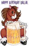  alcohol ambiguous_gender anthro beer beverage equid equine horse mammal solo xianjaguar 