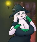  big_breasts bovid breasts caprine clothing comic costume deltarune female goat hat headgear headwear humanoid lordcuckness mammal mature_female mother parent preview toriel undertale unfinished video_games witch_hat 
