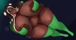  absurd_res animal_humanoid areola big_breasts bodily_fluids breasts cephalopod cephalopod_humanoid clothing dark_skin female fladdykin genital_fluids genitals hi_res huge_breasts humanoid legwear looking_at_viewer marina_(splatoon) marine marine_humanoid mollusk mollusk_humanoid nintendo nipples octarian octoling overweight overweight_female overweight_humanoid pseudo_hair pussy pussy_juice solo splatoon tentacle_hair tentacles thick_thighs thigh_highs video_games wide_hips 