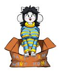  alpha_channel anthro anthrofied breasts clothed clothing female hair hi_res mammal nickwantstorp nipple_outline solo tem temmie_(undertale) undertale video_games white_body 