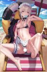  bikini censored fate/grand_order nipples pussy saber saber_alter swimsuits yuli_you_gua 