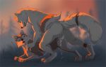  after_kiss aleu anklet anthro anthro_on_feral anthro_penetrating anthro_penetrating_feral azzai balls balto_(film) barely_visible_genitalia barely_visible_penis barely_visible_pussy bestiality biped blue_eyes blurred_background blush bodily_fluids brown_body brown_fur butt canid canine canis cheek_tuft claws countershade_torso countershading crytrauv cum cum_drip cum_in_pussy cum_inside cum_leaking cum_on_own_balls detailed_background digitigrade dripping duo facial_tuft female female_penetrated feral feral_penetrated finger_claws fluffy fluffy_tail from_behind_position fur genital_fluids genitals grass inner_ear_fluff jewelry looking_at_another male male/female male_penetrating male_penetrating_female mammal orange_eyes penetration penis pussy quadruped raised_leg saliva saliva_string sex shaded sky sunset toe_claws tree tuft vaginal vaginal_penetration white_body white_fur wolf 