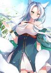  animal_ears cleavage nenobi_(nenorium) tagme tail 