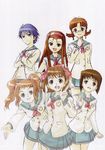  akizuki_ritsuko amami_haruka hagiwara_yukiho kikuchi_makoto minase_iori seifuku takatsuki_yayoi the_idolm@ster xenoglossia 