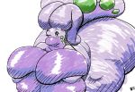  &lt;3 &lt;3_eyes anthro big_breasts big_butt breasts butt dragon female goodra hi_res huge_breasts huge_butt huge_tail huge_thighs hyper mop_(artist) nintendo one_eye_closed pok&eacute;mon pok&eacute;mon_(species) solo thick_thighs video_games wink 