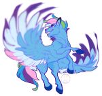  commissioned commissions_open dazzle_flash digital_drawing_(artwork) digital_media_(artwork) equid equine fan_character feathered_wings feathers female feral flying frillious hasbro looking_aside looking_away mammal my_little_pony pegasus smile solo solo_focus spread_wings wings 