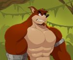  2020 abs activision anthro bandicoot biceps crash_bandicoot_(series) crunch_bandicoot fur hi_res male mammal marsupial muscular muscular_anthro muscular_male pecs polartoons solo video_games 