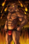  abs anthro clothing demon destruction doom_(series) doom_eternal hi_res icon_of_sin id_software iudicium86 jockstrap male muscular muscular_anthro muscular_male nipples pecs solo underwear video_games 