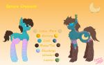  16:10 absurd_res clothing emmynemsart_(artist) equid equine fan_character feral friendship_is_magic girly hasbro hi_res horse hybrid legwear male mammal model_sheet my_little_pony piercing solo spruce_crescent_(oc) stockings submissive submissive_male thigh_highs timberwolf_(mlp) widescreen 