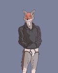  anthro black_clothing black_hoodie black_topwear briefs bulge canid canine canis clothing drawyourfursona facefullofgarb hi_res hoodie hoodie/briefs_meme male mammal meme meme_clothing simple_background solo standing topwear underwear white_clothing white_underwear wolf 