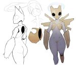  anthro black_eyes butt emotionless female floating goonie-san halo hi_res hole_(disambiguation) nintendo pok&eacute;mon pok&eacute;mon_(species) shedinja solo video_games 