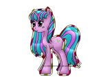  2014 4:3 alpha_channel better_version_at_source blue_hair controller equid equine female feral game_(disambiguation) hair hasbro horn horse mammal my_little_pony pink_eyes pony purple_hair solo text tinylittlewatermelon unicorn url 
