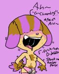  adrian anthro archie~uwu bangs bodily_fluids canid canine clothing cum cum_leaking cum_through_clothing cum_through_panties drooling ears_down fangs fluffy fluffy_chest fluffy_tail freckles genital_fluids hi_res kneesocks male mammal moaning_in_pleasure panties pivoted_ears pubes saliva shaking slightly_chubby solo solo_focus thick_thighs underwear wet wet_clothing 