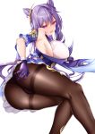  ass genshin_impact keqing pantsu pantyhose sakuraoo 