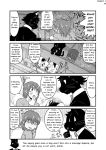  2019 anthro comic domestic_cat english_text felid feline felis haruka_(yuuki_ray) hi_res human kemono kikucho_(yuuki_ray) mammal monochrome text yuuki_ray 