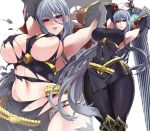  pantsu selvaria_bles senjou_no_valkyria torn_clothes w_techo300 