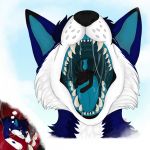  anthro black_body black_fur black_nose blue_body blue_fur bodily_fluids canid canine canis chik0 chikorainfox demon duo eating fangs feral focus focused forced fox fur hi_res macro macromicro male male/male mammal mawplay micro micro_on_macro micromacro mouth_shot open_mouth oral predator/prey prey saliva saliva_drip saliva_on_tongue samuelwolfo sex sharp_teeth size_difference swallowing teeth teeth_showing tongue tongue_out vore vore_sex wolf zeromusfur 