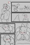  ! &lt;3 2:3 ? anthro big_breasts blush breasts breath comic duo emanata erection fellatio female genitals half-closed_eyes hi_res incest_(lore) larger_female male male/female mammal morning_wood mother mother_and_child mother_and_son musical_note narrowed_eyes oral parent parent_and_child penile penis sex size_difference sleeping smaller_male son sound_effects towel ursid wbnsfwfactory zzz 