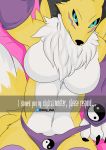  anthro clothed clothing digimon digimon_(species) female lying meme monster renamon selfie snapchat solo thong topless underwear xiongshan 