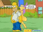  homer_simpson marge_simpson sex_and_toons tagme the_simpsons 