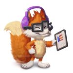  anthro bodily_fluids canid canine eyes_closed eyewear fivethirtyeight fivey_fox fox fur genital_fluids genitals glasses male mammal orange_body orange_fur silverfox5213 simple_background solo white_background white_body white_fur 