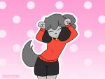  4:3 animated anthro bailey_(switch1e) canid canine canis caramelldansen clothing collar dancing domestic_dog eyes_closed mammal meme shih_tzu short_playtime solo sweater switch1e topwear toy_dog 