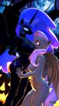  3d_(artwork) anthro anthro_on_anthro anthrofied anthroponiessfm bat_pony big_breasts breasts digital_media_(artwork) duo equid female flutterbat_(mlp) fluttershy_(mlp) friendship_is_magic hi_res horn leash mammal my_little_pony nightmare_moon_(mlp) nipples nude submissive submissive_female winged_unicorn wings 