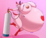  &lt;3 absurd_res anthro areola belly belly_expansion belly_inflation big_belly big_breasts big_butt breast_expansion breasts butt day-tripper-guy eeveelution expansion female hi_res huge_breasts hyper hyper_belly hyper_breasts inflation nintendo pink_body pok&eacute;mon pok&eacute;mon_(species) simple_background solo sound_effects standing sylveon text thick_thighs video_games wide_hips 