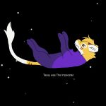  among_us felid hi_res hybrid innersloth liger lion mammal pantherine solo space spacesuit tassy video_games 