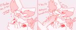  &lt;3 2020 ambiguous_gender anthro apologizing backsash blush bodily_fluids braixen canid canine comic dialogue digital_media_(artwork) english_text erection fox fur genitals hair hi_res humanoid_genitalia humanoid_penis imminent_sex inner_ear_fluff looking_at_viewer male male/ambiguous mammal nintendo nude open_mouth penis pok&eacute;mon pok&eacute;mon_(species) sketch smile solo solo_focus sweat teeth text tuft vein video_games 