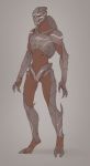  alien hi_res male mass_effect mikaemikae nude purple_eyes solo standing turian video_games 