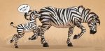  duo equid equine jenery jumping male mammal pose simple_background walking wounded zebra 
