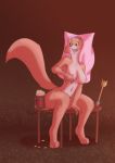  2017 alcohol anthro archery barefoot beer beverage breasts canid canine clothing disney female fox fur happy hat hat_only headgear headgear_only headwear headwear_only hi_res maid_marian mammal mostly_nude multicolored_body multicolored_fur nipples nude paws robin_hood_(disney) simple_background solo tiptoes two_tone_body two_tone_fur vinfox 