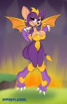  absurd_res activision anthro breasts chiropteran dragon female hi_res hybrid hyperflannel mammal rouge_the_bat solo sonic_the_hedgehog_(series) spyro spyro_the_dragon video_games 