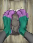  3_toes absurd_res anthro bodily_fluids dirty_feet dirty_paws dragon feet hi_res male muffinvinvin pawpads paws smelly smelly_feet smelly_paws solo sweat sweaty_feet sweaty_paws toes 