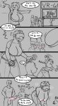  ! 2020 4koma ? ambiguous_species anthro anthro_on_anthro bent_over big_breasts big_butt big_penis blush bodily_fluids bottomless bottomwear bouncing_breasts breasts breath butt cleavage clothed clothing comic crowd denim denim_clothing dialogue duo_focus english_text exhibitionism exposed_breasts female furry_mom_(wbnsfwfactory) gaming genitals gesture glans grey_background group hands_on_hips hi_res huge_breasts huge_penis imminent_sex incest_(lore) jeans male male/female mammal midriff mother mother_and_child mother_and_son motion_lines nipples open_mouth panting pants parent parent_and_child penis pink_glans pink_nipples pink_penis playing_videogame pointing profanity public shirt simple_background smile solo_focus son sparkles sparkling_eyes speech_bubble sweat sweatdrop t-shirt tank_top text thought_bubble tongue tongue_out topwear ursid voyeur vr_headset wardrobe_malfunction wbnsfwfactory 