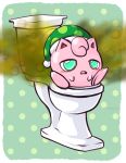  ambiguous_gender bubble drowsy eyes_closed fart feces hair implied_scat jigglypuff nintendo open_mouth pink_body pink_hair pink_skin pok&eacute;mon pok&eacute;mon_(species) pooping scat sitting smelly solo toilet toilet_use unknown_artist video_games waddling_head 