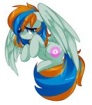  alpha_channel ambiguous_gender blush cutie_mark equid equine feathered_wings feathers feral hair hasbro loyaldis mammal matemi multicolored_hair my_little_pony pegasus wings 