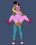  2020 4:5 abdominal_bulge anal anal_penetration anthro anthro_on_anthro anthro_penetrated anthro_penetrating anthro_penetrating_anthro balls big_balls black_hair bodily_fluids bojack_horseman bojack_horseman_(character) bottomless breasts brown_body carrying cieloscuro clenched_teeth clothed clothed_sex clothing cum cum_in_ass cum_inside cum_splatter domestic_cat duo ejaculation equid equine felid feline felis female female_penetrated footwear from_behind_position front_view fur genital_fluids genitals green_eyes hair hi_res high_heels holding_breast horse interspecies male male/female male_penetrating male_penetrating_female mammal netflix pants_down partially_clothed penetration penile penile_penetration pink_body pink_fur princess_carolyn pussy pussy_ejaculation pussy_juice sex shoes stand_and_carry_position standing standing_sex teeth tight_fit 