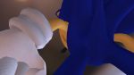  16:9 3d_(artwork) anthro blue_body blue_fur clothing crotch_shot digital_media_(artwork) eulipotyphlan fur gloves handwear hedgehog hi_res low-angle_view male mammal rear_view solo sonic_the_hedgehog sonic_the_hedgehog_(series) unknown_artist widescreen worm&#039;s-eye_view 