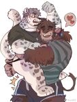  2boys animal_ears artist_request ass bara beard_stubble blush briefs brown_fur couple cow_ears cow_horns embarrassed facial_hair foreplay from_side furry furry_male goatee happy highres horns jaguar_boy jaguar_ears jaguar_tail lifting_person male_focus male_underwear male_underwear_pull mature_male minotaur multiple_boys muscular muscular_male no_pants original pectorals profile short_shorts shorts size_difference stubble tail thick_eyebrows thick_neck topless_male underwear undressing_another yaoi 