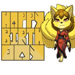 1:1 9_tails alpha_channel bear213 birthday canid canine emoji fox fur happy_birthday mammal multi_tail red_eyes tail yellow_body yellow_fur