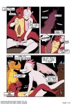  anal anal_penetration anthro anthro_on_anthro anthro_penetrated anthro_penetrating anthro_penetrating_anthro balls bodily_fluids clump_(mlp) comic cum cumshot dialogue dragon ejaculation english_text erection fizzle_(mlp) friendship_is_magic garble_(mlp) genital_fluids genitals group hasbro hi_res internal male male/male male_penetrated male_penetrating male_penetrating_male my_little_pony nipples nude overweight overweight_male penetration penis profanity sex text tolok url 