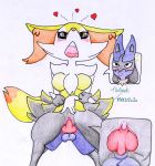 absurd_res anthro anthro_on_anthro anthro_penetrated anthro_penetrating anthro_penetrating_anthro balls braixen breasts canid canine close-up duo female female_on_top female_penetrated genitals hi_res knot knotting lucario male male/female male_on_bottom male_penetrating male_penetrating_female mammal nintendo on_bottom on_top penetration penis pok&eacute;mon pok&eacute;mon_(species) pussy reverse_cowgirl_position sex vaginal vaginal_penetration video_games 