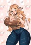  animal_humanoid bovid bovid_humanoid bovine bovine_humanoid breasts cattle_humanoid cleavage clothed clothing female hair humanoid luvon mammal mammal_humanoid solo 