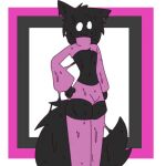  anthro canid canine clothed clothing fox goo_creature male mammal pinkyinky skimpy solo 