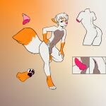  absurd_res canid canine digital_drawing_(artwork) digital_media_(artwork) fox furry hi_res male mammal model_sheet 