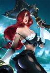  ass breasts league_of_legends miss_fortune sevenbees thighhighs 